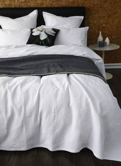 MM Linen - Taika Oxford and Eurocase Sets - White